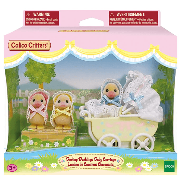 Calico Critters Darling Ducklings Baby Carriage JR Toy Company
