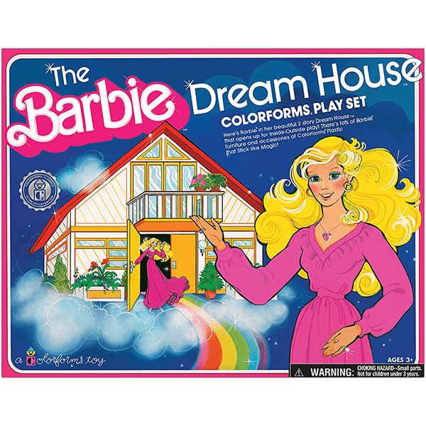 Colorforms Barbie Dream House