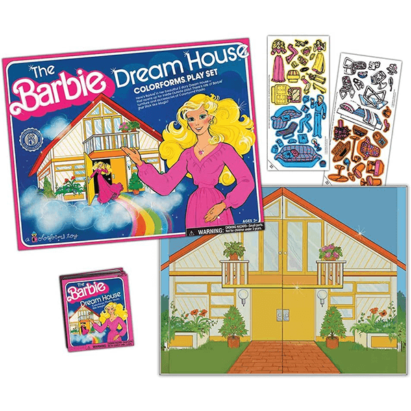 Colorforms Barbie Dream House