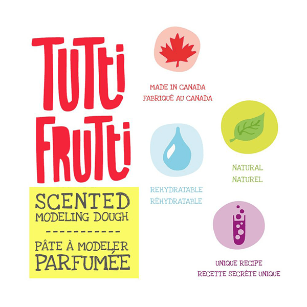 Tutti Frutti Dough - Individual Tub Banana