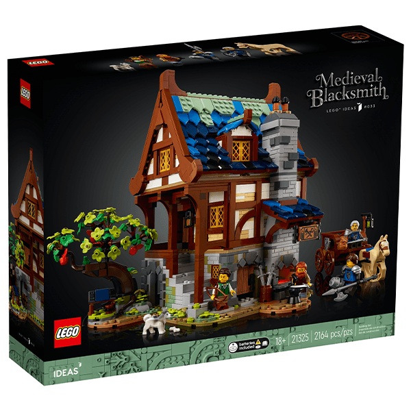 Discontinued LEGO® Ideas 21325 Medieval Blacksmith