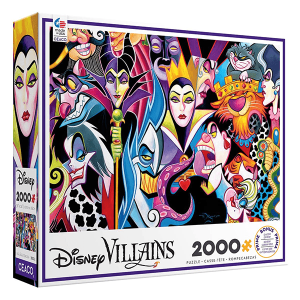 Disney Villainous™: All Villains, Adult Puzzles, Jigsaw Puzzles, Products