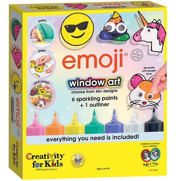 Creativity for Kids Emoji Window Art