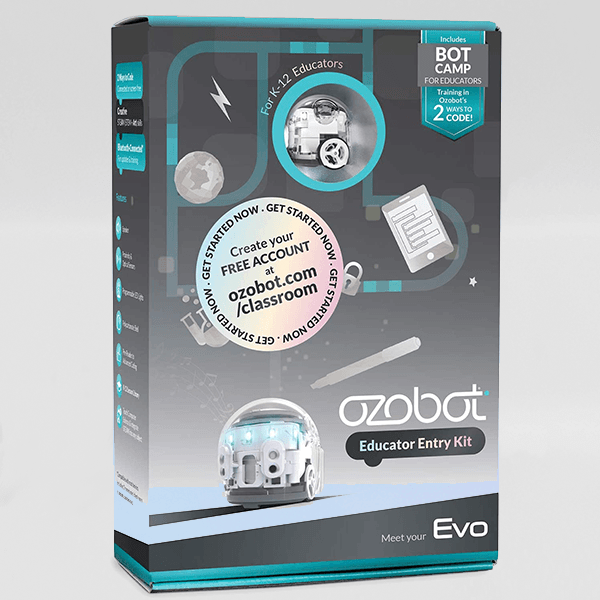 Ozobot Evo Educator Kit - White (Includes Evo and BotCamp)