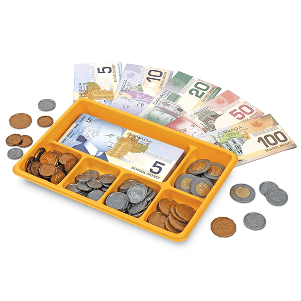 Learning Resources Canadian Currency X-Change Activity Set