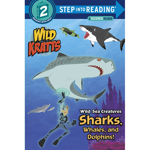 Wild Sea Creatures: Sharks, Whales and Dolphins! (Wild Kratts) Paperback