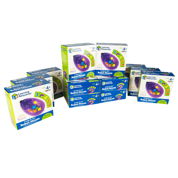 Learning Resources Code & Go Robot Mouse 12 Pack