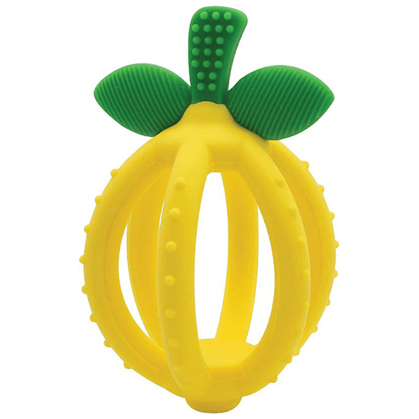 Itzy Ritzy Bitzy Biter Teething Ball - Lemon