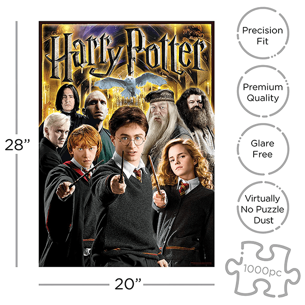 Harry Potter Collage 1000 Piece Puzzle