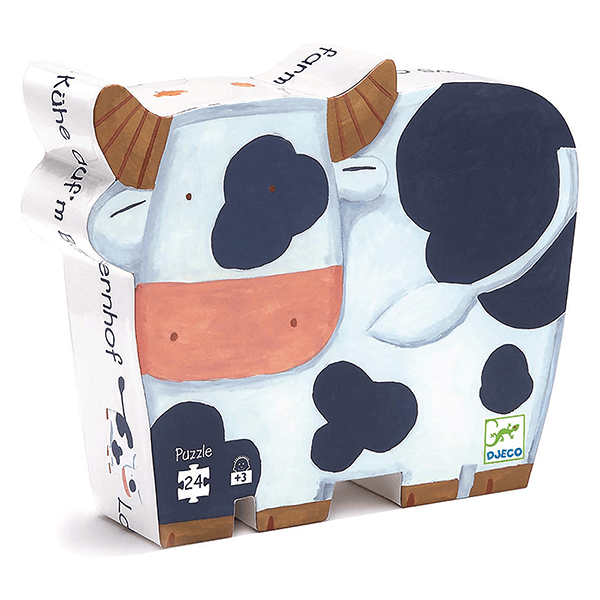 Djeco The Cows on the Farm (24 Pieces)