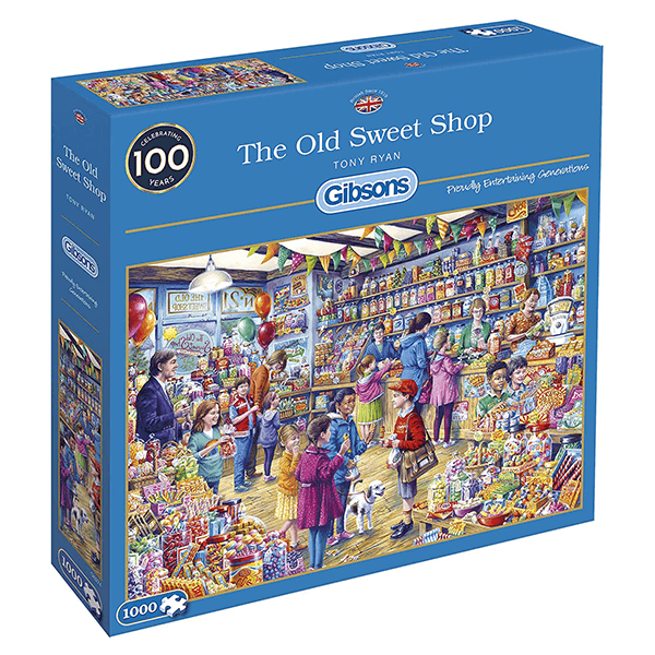 Gibsons Old Sweet Shop (1000 Piece Puzzle)