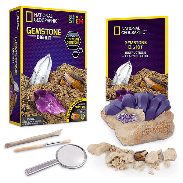 National Geographic Gemstone Dig Set