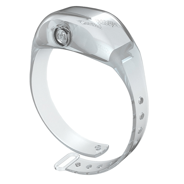 Squeezyband Adult Clear Hand Sanitizer Wristband