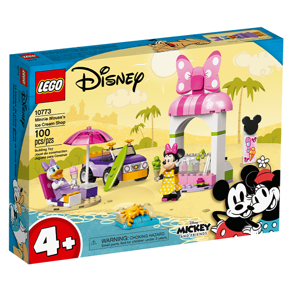 Discontinued LEGO® Disney 10773 Minnie Mouse’s Ice Cream Shop