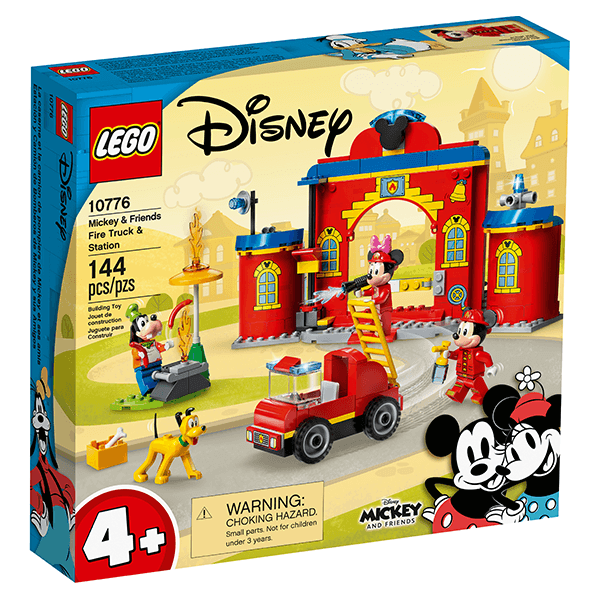 Discontinued LEGO® Disney 10776 Mickey & Friends Fire Truck & Station