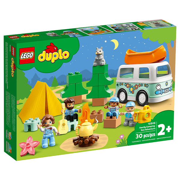 Discontinued LEGO® DUPLO® 10946 Town Family Camping Van Adventure