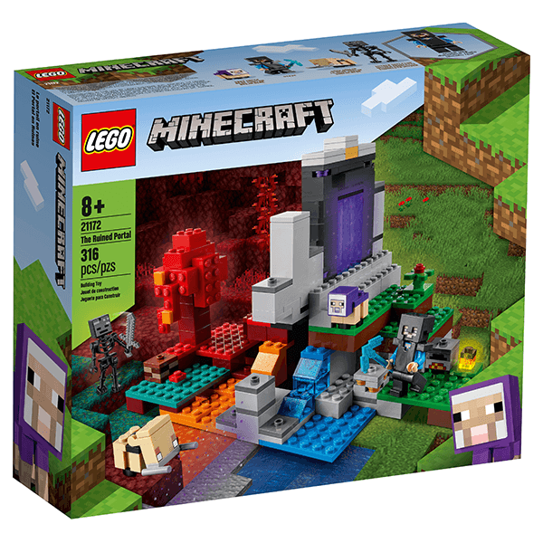 Discontinued LEGO® Minecraft® 21172 The Ruined Portal