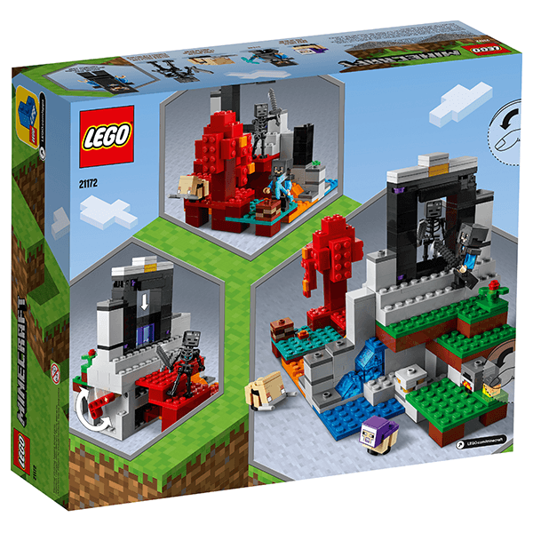Discontinued LEGO® Minecraft® 21172 The Ruined Portal