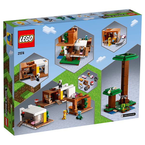 Discontinued LEGO® Minecraft® 21174 The Modern Treehouse