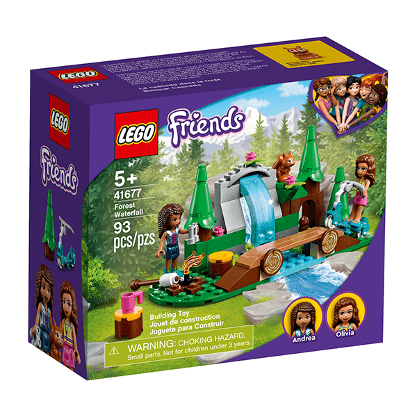 Discontinued LEGO® Friends 41677 Forest Waterfall