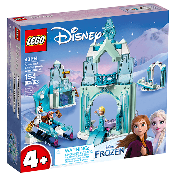 Discontinued LEGO® Disney Frozen 43194 Anna and Elsa’s Frozen Wonderland