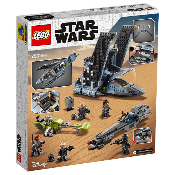 Discontinued LEGO® Star Wars™ 75314 The Bad Batch™ Attack Shuttle