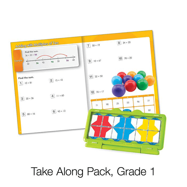 Hand2Mind Versatiles Math Take Along Pack Grade 1