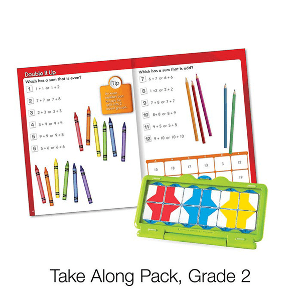 Hand2Mind Versatiles Math Take Along Pack Grade 2