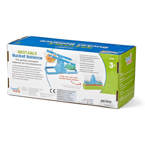 Hand2Mind Nestable Bucket Balance - Single