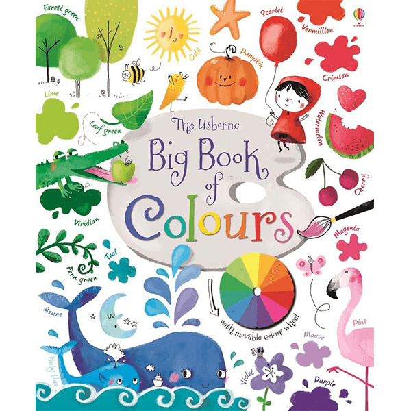 Usborne Big Book of Colours Hardcover