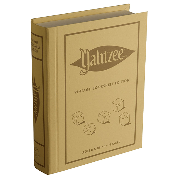 Yahtzee Vintage Bookshelf Edition