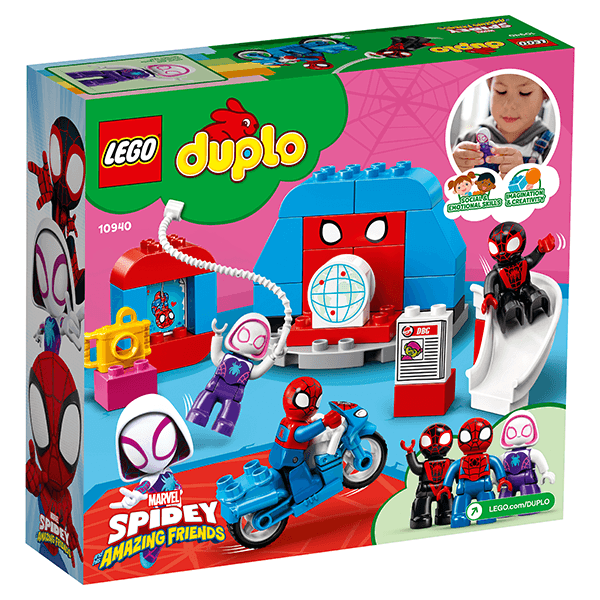 Discontinued LEGO® DUPLO® 10940 Marvel Spider-Man Headquarters