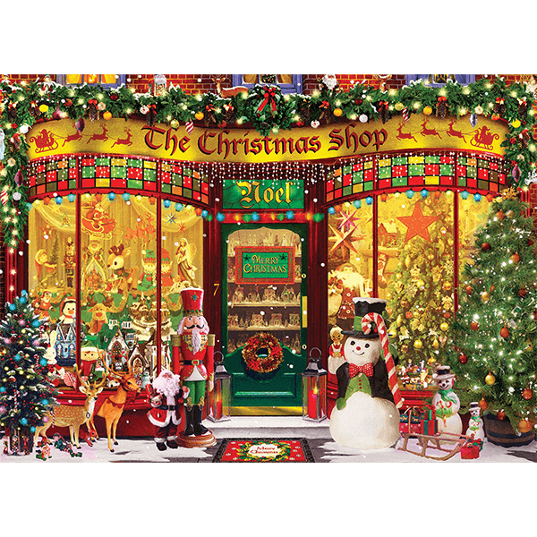 Eurographics The Christmas Shop 1000 Piece Puzzle