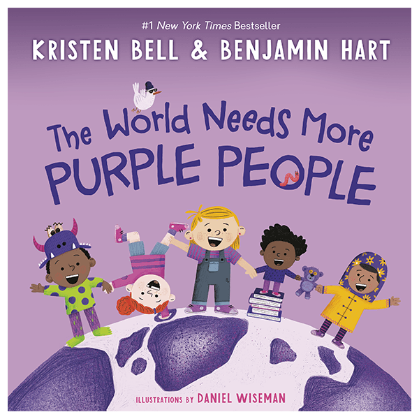 The World Needs More Purple People Hardcover Book