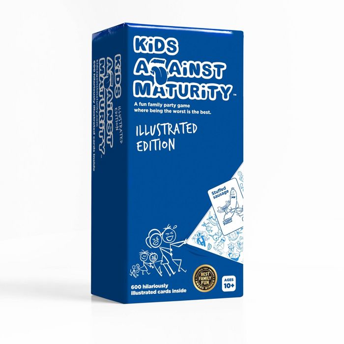 Kids Against Maturity Family Card Game (Illustrated Version)