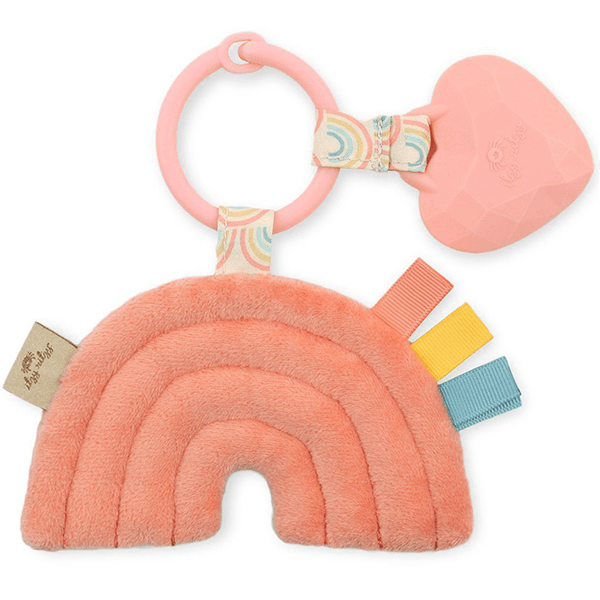 Itzy Ritzy Rainbow Itzy Pal Plush and Teether