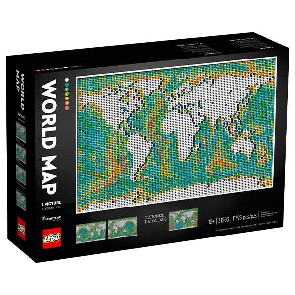 LEGO® Art 31203 World Map