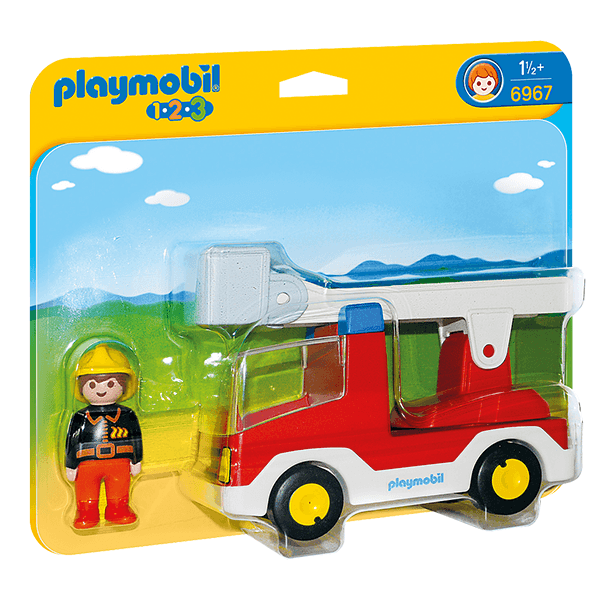 Playmobil Ladder Unit Fire Truck