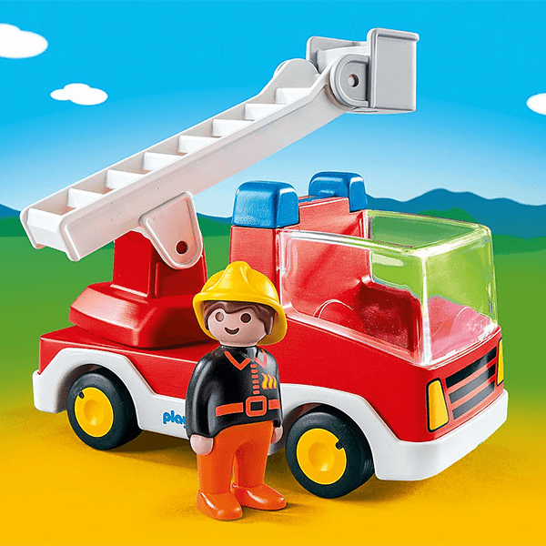 Playmobil Ladder Unit Fire Truck