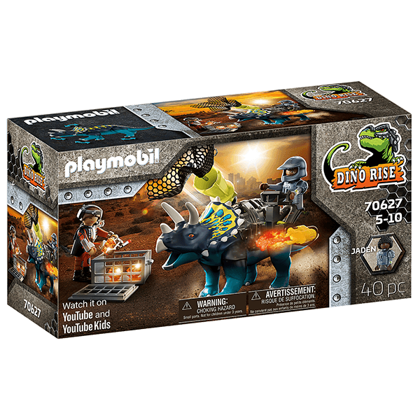 Playmobil Triceratops: Battle for the Legendary Stones