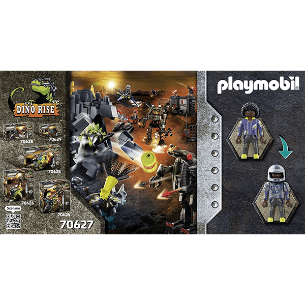 Playmobil Triceratops: Battle for the Legendary Stones