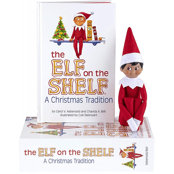 The Elf on the Shelf: A Christmas Tradition (Brown-Eyed Boy Scout Elf)