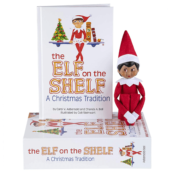 The Elf on the Shelf: A Christmas Tradition (Brown-Eyed Girl Scout Elf)