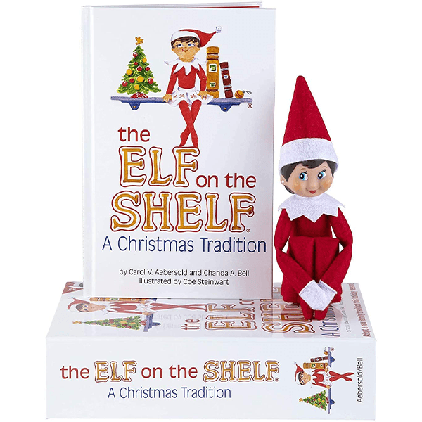 Elf on the Shelf: A Christmas Tradition (Blue-Eyed Girl Scout Elf)