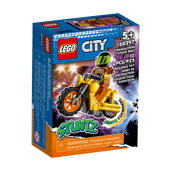Discontinued LEGO® City 60297 Demolition Stunt Bike