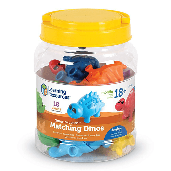 Learning Resources Snap-n-Learn Matching Dinos