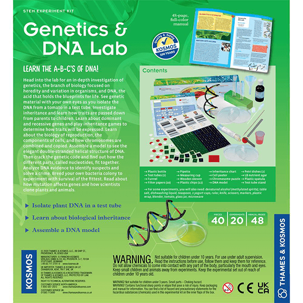 Thames & Kosmos Genetics & DNA Lab