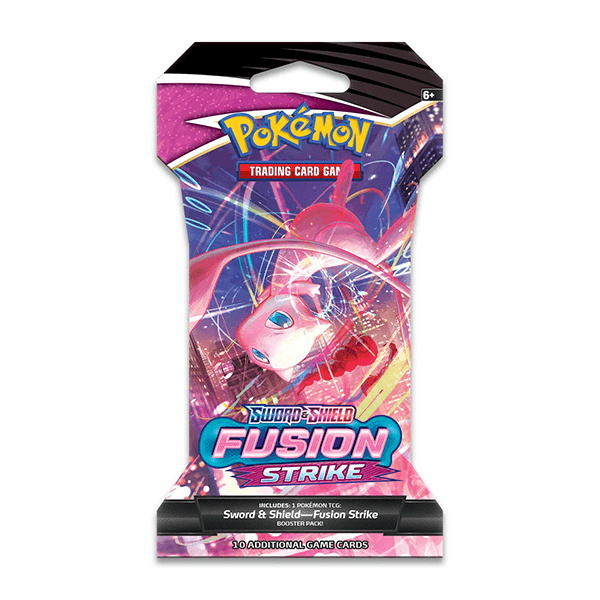 Pokémon TCG: Sword & Shield-Fusion Strike Sleeved Booster Pack (Each Pack Sold Individually)