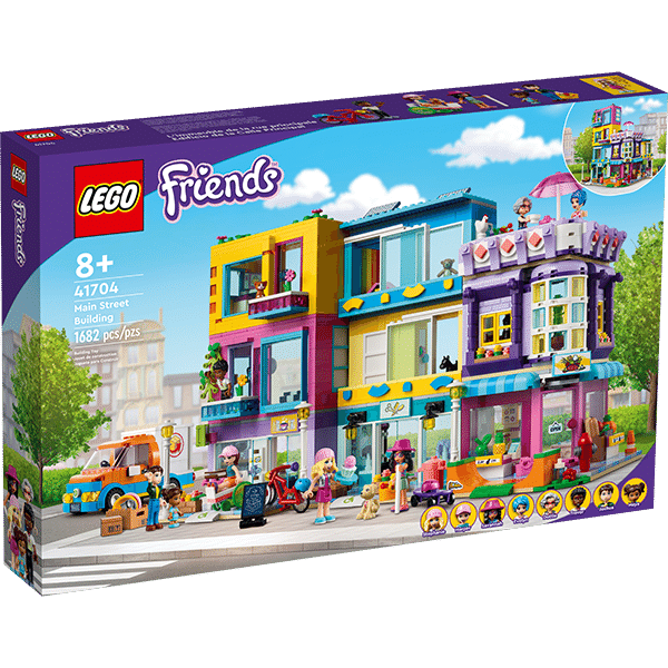 LEGO Friends 41704 Main Street Building JR Toy Company