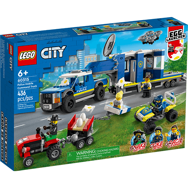 Discontinued LEGO® City 60315 Police Mobile Command Truck
